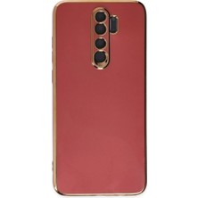 Magicool Xiaomi Redmi Note 8 Pro Kılıf Volet Silikon - Kırmızı