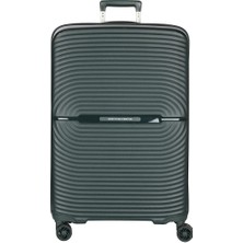 United Colors Of Benetton Unıted Colors Of Benetton Unısex Ithal Ultra Hafif ve Lüx Polipropilen Logo Detaylı Kırılmaz Valiz