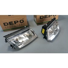 2 x Vw Passat B5 97-00 Ön Far Mercekli Sol-Sağ Takım Depo