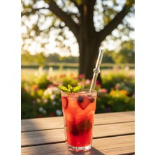 MHT 6'lı Karakterli Cam Pipet Serisi - Göz Figürlü Şeffaf Cam Pipet