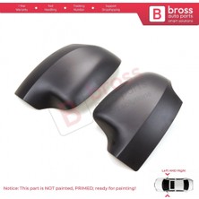 TŞT Renault Symbol Dış Ayna Kapağı Astarlı Sağ 2012-  (Oem No:  963741273R)