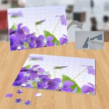 Asilmeydan Mor Çiçek,Bitki, Doğa 99 Parça Puzzle Yapboz Tablo-2436012