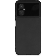 Magicool Xiaomi Poco M5 Kılıf Loop Deri Silikon - Siyah