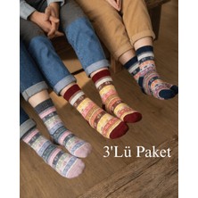 Yotitex Kadın Kışlık Kalın Çorap | Yumuşak Içi Kürklü | Kaydırmaz Taban