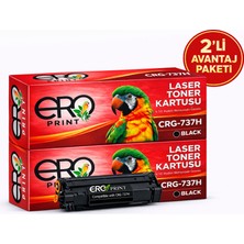 Ero Print CRG737H | Canon MF-212w Muadil Toner - 2400 Sayfalık - 2'li Avantaj Paket
