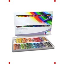 Calperia Profesyonel Yağlı Pastel Seti, 50 Canlı Renk