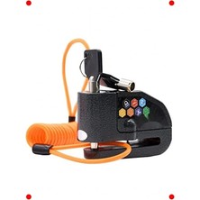 Calperia Motosiklet Alarm Disk Kilidi Su Geçirmez 110DB Güvenlik