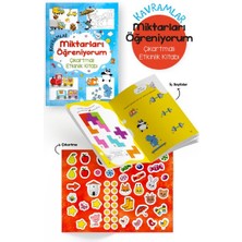 Getittir Kavramlar – Miktarları Öğreniyorum – Çıkartmalı Etkinlik Kitabı - 3 Yaş +