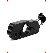 Calperia Metal Gidon Tipi Motosiklet Kilidi Siyah