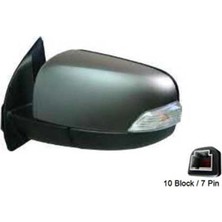 TŞT Ford Ranger Dış Ayna Elektrikli Otom. Katlanır. Sinyalli Siyah Kapak Sol 2015- (Oem No:  AB3917683LF)