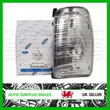 TŞT Ford Transit Dış Ayna Sinyali Beyaz  Sağ 2014- (Oem No:  BK3113B382AD)