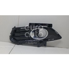 TŞT Ford Mondeo Ön Sis Lamba Kapağı Delikli Nikelaj Çerçeve Piano Black Sol 2014- (Oem No:  DS7319953ME5UAW)