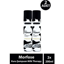 Seddar Collection Morfose Kuru Şampuan Milk Therapy 200 ml 2 Adet