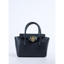 Lauren Ralph Lauren Siyah Kadın El Çantası 431969349002