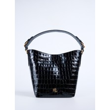 Lauren Ralph Lauren Siyah Kadın El Çantası 431980189001