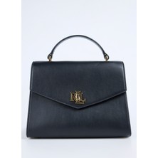 Lauren Ralph Lauren Siyah Kadın El Çantası 431915781002
