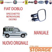 TŞT Fiat Doblo Dış Ayna Manuel Sağ 2000 (Oem No:  735394266)