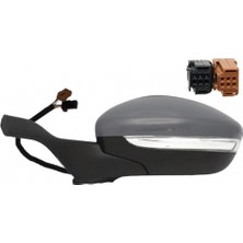 TŞT Peugeot 208 Dış Ayna Elektrikli Isıtmalı Sinyalli Astarlı Sol 2011- (Oem No:  1607511380)