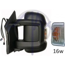 TŞT Fiat Ducato Dış Ayna Manuel Sensörlü Sinyalli Sol 2006- (Oem No:  735661906)