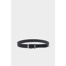 DeFacto Erkek Dikdörtgen Toka Suni Deri Günlük Kemer H0302AXNS