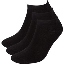 DeFacto Erkek Pamuklu 3'lü Kısa Çorap S3904AZNS