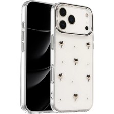 Budi Newface Apple iPhone 17 Pro Fiyonk Desenli Kapak - Desen 1