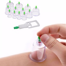 Go İthalat Hacamat Kupası 12’li Çekme Seti Vakumlu Masaj Aleti (5440)