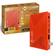 Maral Group Magbox Wega Full Hd Ethernet'li Çift Usb'li Free Ip Box Uydu Alıcısı