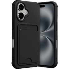 Magicool Apple Iphone 17 Kelvin Kartvizitli Silikon - Siyah