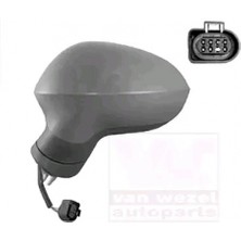 TŞT Seat Leon Dış Ayna Elektrikli Isıtmalı Katlanır 7 Pın Astarlı Sol 2009-  (Oem No:  1P1857507M9B9)