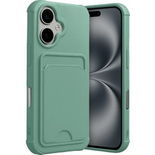 Magicool Apple Iphone 17 Kelvin Kartvizitli Silikon - Açık Yeşil