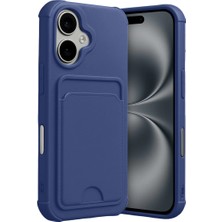 Magicool Apple Iphone 17 Kelvin Kartvizitli Silikon - Lacivert