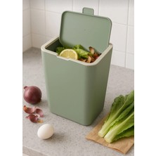 Primanova Flıp Çöp Kovası Yeşil