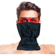 Tuncel Store Baf Bandana Çoklu Kafatası Siyah Maske