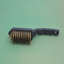 Çarşı Point Buffer® Metal Tel Fırça Plastik Saplı Pas Kir Sökme Temizleme Fırçası