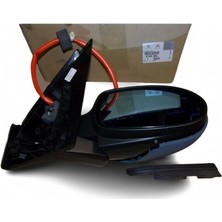 TŞT Citroen C5 Dış Ayna Elektrikli Isıtmalı Sensörlü Astarlı Sağ 2000-2004 (Oem No:  8149WG)