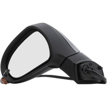 TŞT Peugeot 207 Dış Ayna Elektrikli Isıtmalı Sinyalli Astarlı Sol 2006 (Oem No:  8149ZG)