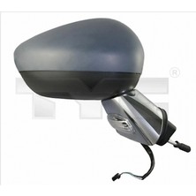 TŞT Citroen C3 Ds3 Ayna Ayna Elektrikli Sinyalli Nikelaj Astarlı Sol 2009-  (Oem No:  8154AS)