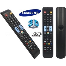onlinekordon Samsung Tüm Modellerle Uyumlu Akıllı Tv Kumandası – 3D Yumuşak Tuşlu Özel Üretim