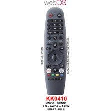 onlinekordon Sunny LCD Smart Tv Kumandası – Webos Uyumlu | Netflix & Prime Video Tuşlu Akıllı Kumanda