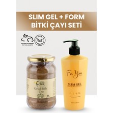 For You Gold For You Tea Karışık Bitki Çayı (Detoks Çayı) ve For You Gold Selülit Bakım Slim Jeli 250 ml