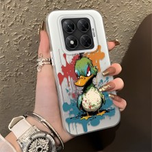 HONTINGA Poco X7 ile Uyumlu Kılıfı Silikon Kenar Sert Arka Düşüme Önleyici Basitlik Anti Düşme Kamera Korumali Manga Desen Telefon Kılıfı Kadın ve Erkek Için Uygundur K1-0517