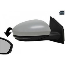 TŞT Renault Megane Dış Ayna Elektrikli Isıtmalı Sensörlü Sinyalli Astarlı Sağ 2016- (Oem No:  963019417R)