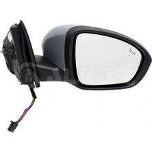 TŞT Renault Megane Ayna Elektrikli Isıtmalı Sensörlü Sinyalli Otm. Katlanır Çevre Aydın. Kör Noktalı Sağ 2016- (Oem No:  963011434R)