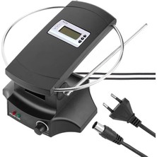 Pazarcan SG-029A Saatli Uhf-Vhf Tv Üstü Anten Iç Mekan Tv Anteni