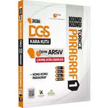 Karakutu Yayınları 2026 Dgs Türkçenin Kara Kutusu Paragraf 1 Konu Konu Ösym Çıkmış Soru Bankası Konu Özetli Çözümlü