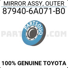 TŞT Toyota Land Crusıer Dış Ayna Katdes Sol 2003-2008 (Oem No:  879406A071B0)