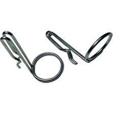 Be Beauty 2'li Metal Kemere Karabina Keser Çekiç Balta Asma Aparatı Halkası Gümüş Krom Kaplama