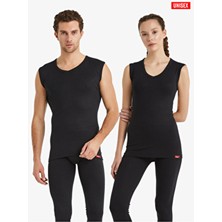 Blackspade Unisex Termal T-shirt 2. Seviye Siyah 9243 Erkek Takım İçin Konforlu Tasarım