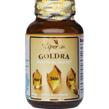 Kiperin Goldra | Cilt, Saç & Tırnak | Biotin, Keratin, Üzüm Çekirdeği, Hyaluronik Asit.. | 30 Kapsül